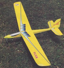 Plans De Planeur À Moteur Électrique Flick, Modèles, Instructions 59WS