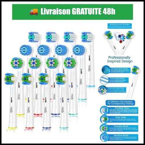 Têtes brosse dents - brosse, à
