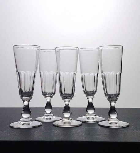 Flûtes champagne cristal - 5,