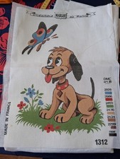 Ancien Canevas pour enfants