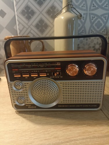 Rétro radio enceinte - rétro,