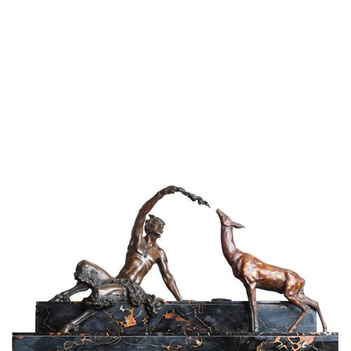 Sculpture bronze l - en, "l'