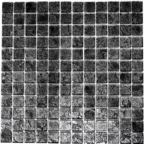 Pâte verre noir métal - de,