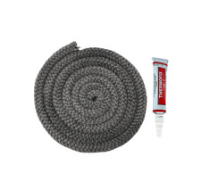 Kit de Joint Rond 18mm pour Poêle, Insert, Four (2M50 + Colle Haute Température)