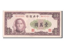 Billet, Chine, 10 000 Yüan, 1947, SS+