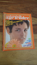 MAGAZINE REVUE MADEMOISELLE AGE TENDRE ADAMO SHEILA CLAUDE FRANCOIS JUIN 1967