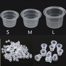 100Pcs/Set Tattoo Ink Cup
