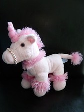 J4. DOUDOU PELUCHE GIPSY LICORNE ROSE EXCELLENT ETAT