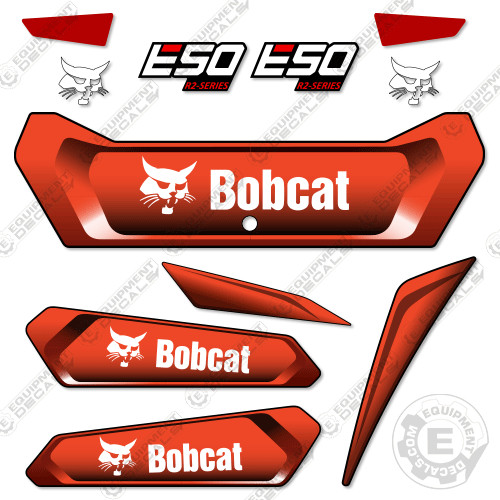 Fits bobcat e50 decal - kit, mini