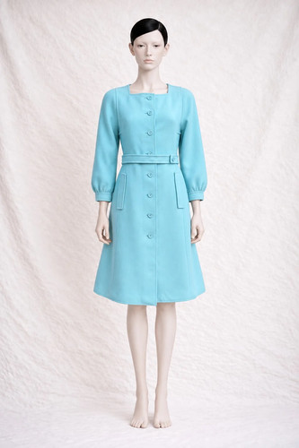 Manteau courrèges laine - manteau,