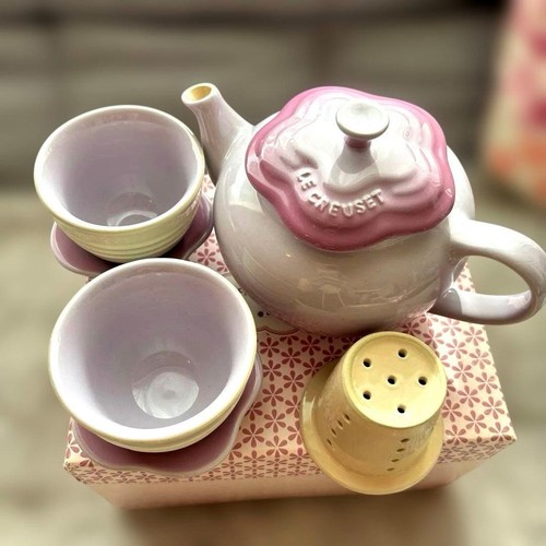 Ensemble théière creuset - théière,