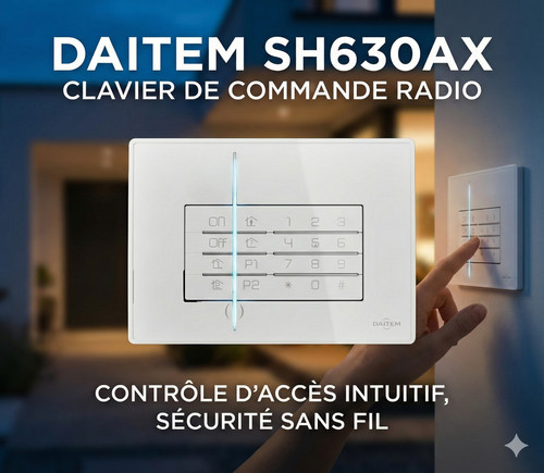Daitem sh630ax clavier - clavier, de