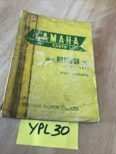 Yamaha RD125DX 1E7 1976 RDX125 RDX 125 liste catalogue pièces détachée moto