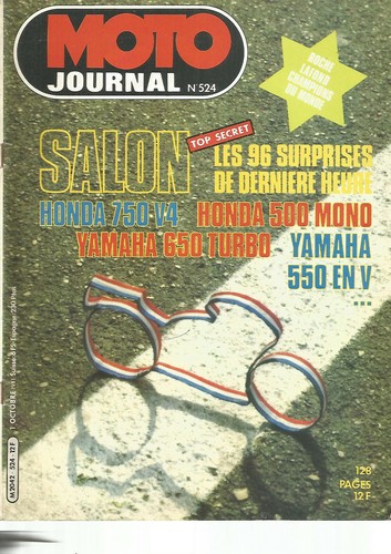 Moto journal 524 - journal, special