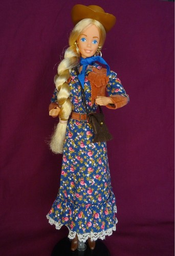 Barbie tenue western complète - barbie,