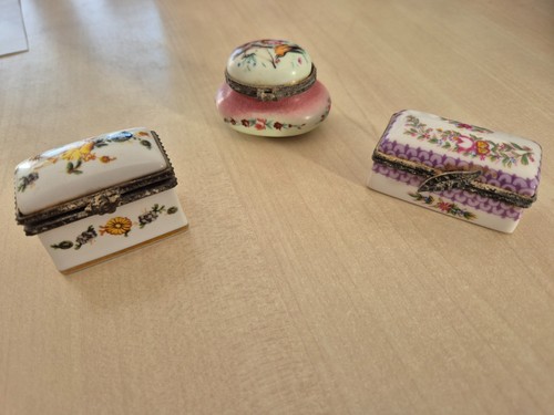 Lot petites boites anciennes - boites,