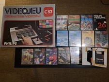 Ordinateur Videopac C52 Philips + 13 Jeux