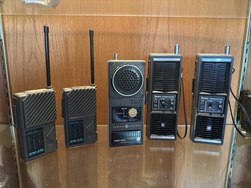 Vtg walkie talkie lot sears - vtg,