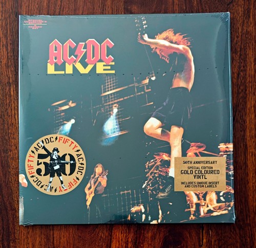 Vinyle acdc live - live,