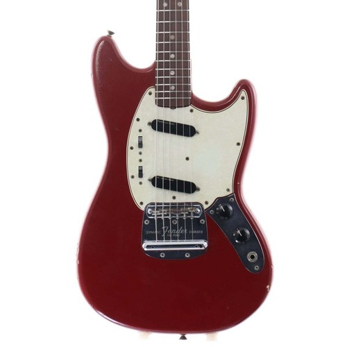 Fender 1966 mustang dakota red - fender,