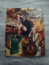 Publicité papier Parfum. Perfume Ad J-L Scherrer Nuit Indienne de 1994