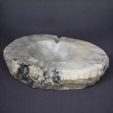 Cendrier en marbre/pierre naturelle sculpté à la main - Style brut