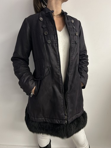 Manteau ddp vintage noir style - manteau,