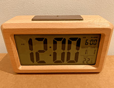 Réveil Numérique aboveClock en Bois