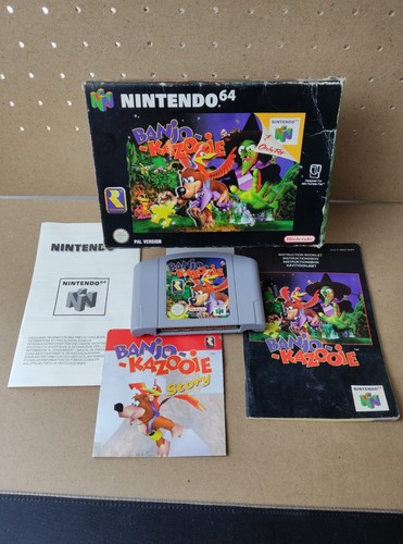 Banjo kazooie nintendo - banjo, 64