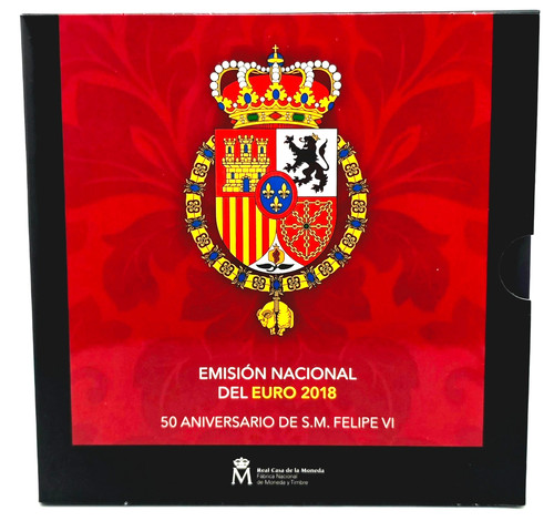Coffret espagne 2018 - coffret,