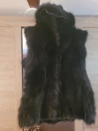 Gilet sans manche fourrure - gilet,