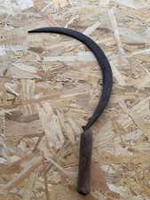 Faucille Outil ancien serpe serpette agricole ferme scie  herboriste jardin (10