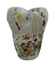 Vase verre Murano style Signoretti art glass vase