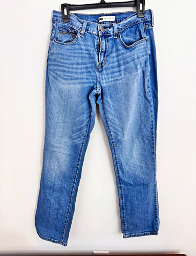 Levi blue straight fit denim - blue,
