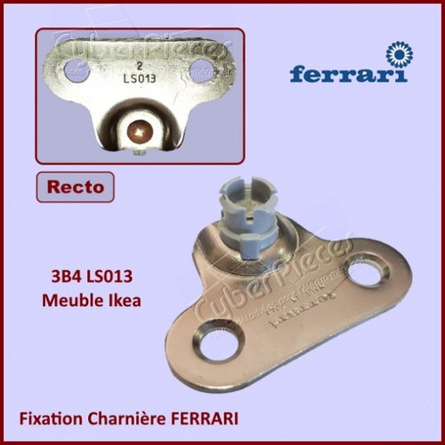 Fixation charnière ferrari - fixation,