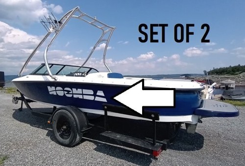 Moomba boat white - white, decals