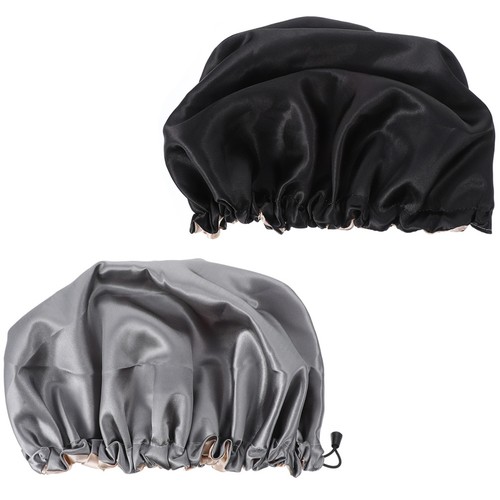 Pcs bonnet cheveux nuit pour - 2,