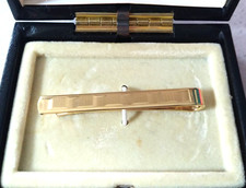 Ancienne Pince à Cravate Plaqué Or Année 50