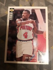 Carte Basket NBA 1994 1995 Upper deck Cc Fr #104 Joe Dumars Detroit Pistons