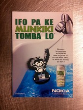 NOKIA 3410 MUNKIKI pub advert