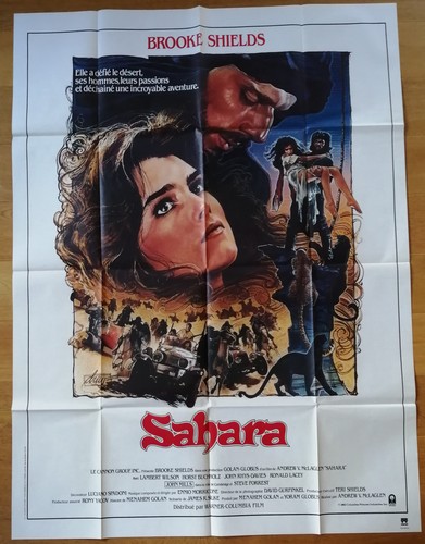 Sahara brooke shields affiche - sahara,