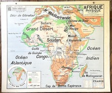 Ancienne carte scolaire - 🌍,