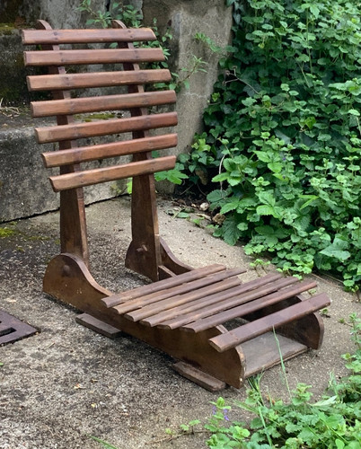 Ancien fauteuil plage - fauteuil, de