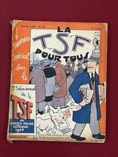 Revue Magazine Livre ancien La TSF pour Tous 1926 Numéro 22