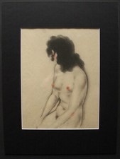 Louis ICART "Seins en poire"