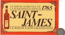 C13 boisson. Rhum. SAINT JAMES