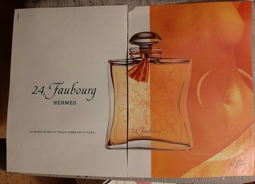 Publicité papier parfum - publicité,