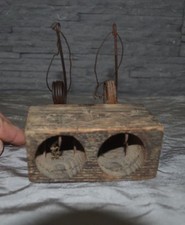 Ancien  piège double à