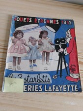 catalogue Galeries Lafayette, jouets étrennes 1952