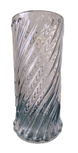 Vase rouleau ancien cristal